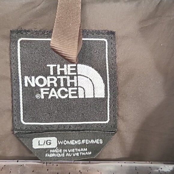 THE NORTH FACE Women's Puffer 550 Chocolate Brown Winter Jacket, size Large - Picture 4 of 11
